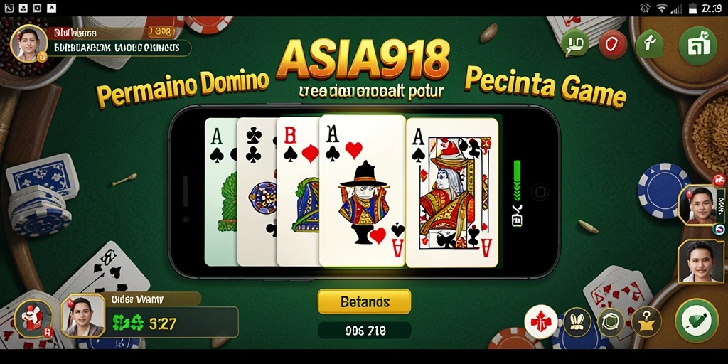 Gameplay menarik ASIA918 dalam permainan Domino.