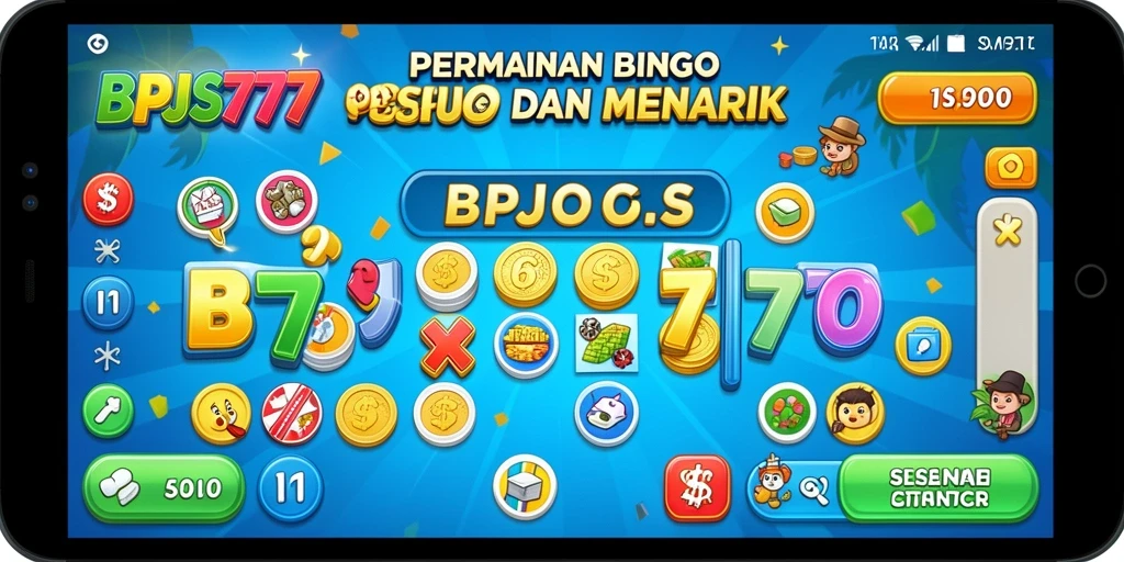 Tampilan menarik dari gameplay BPJS777 yang penuh warna.