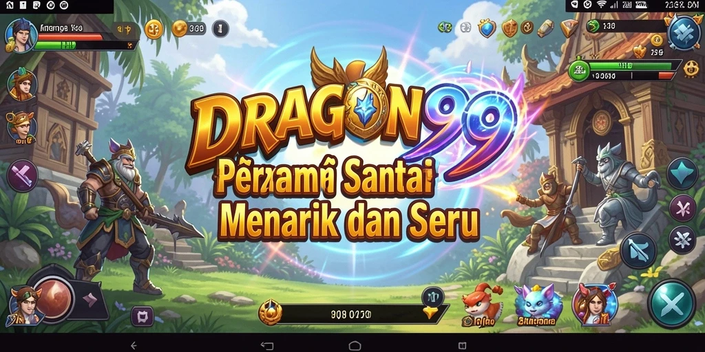 Tangkapan layar gameplay yang menyenangkan dalam DRAGON99.