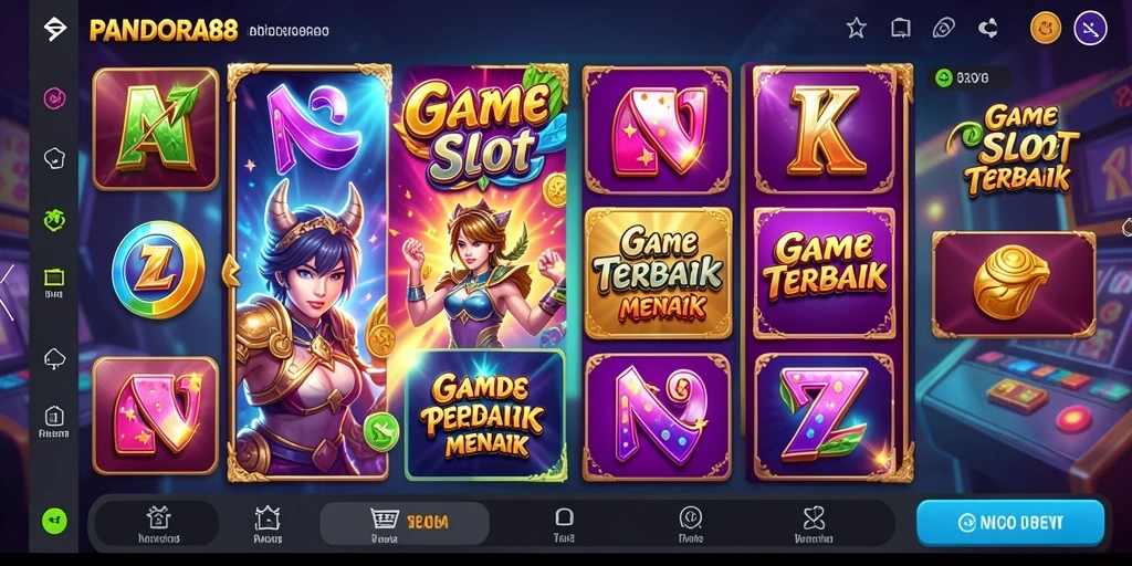 Gameplay slot yang mendebarkan di PANDORA88.