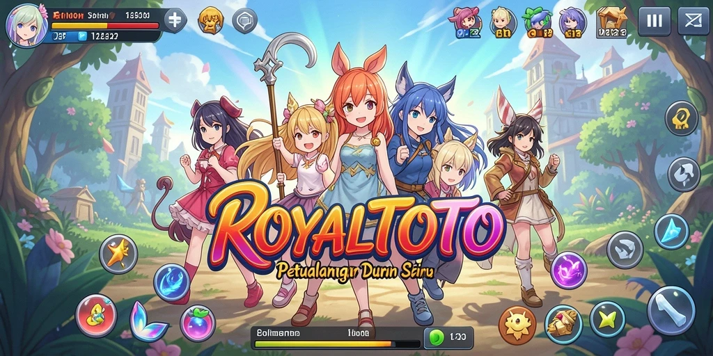 Gameplay seru dengan karakter anime yang menggiurkan.