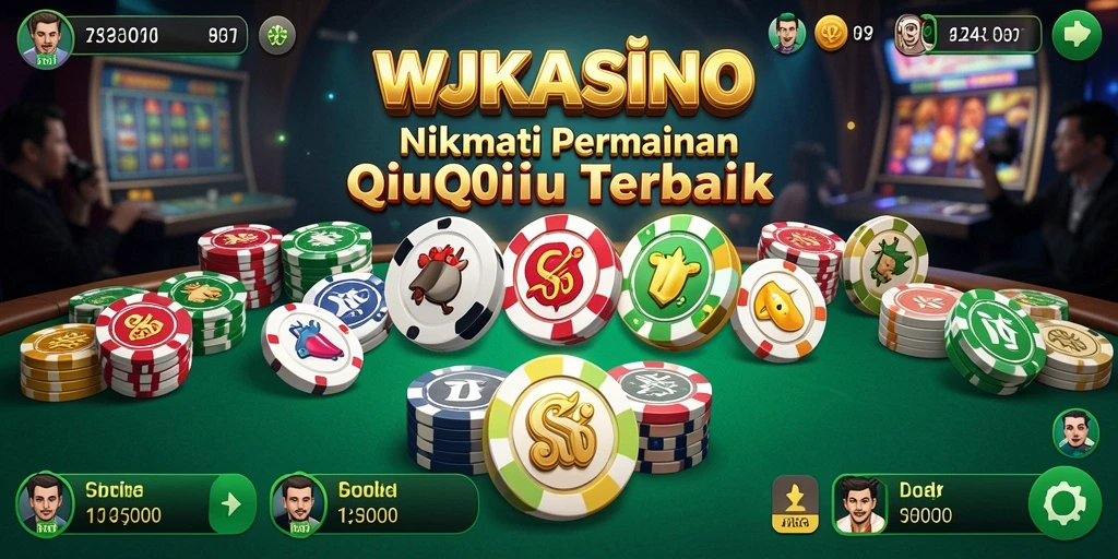 Screenshot gameplay WJKASINO yang menampilkan keseruan bermain QiuQiu.